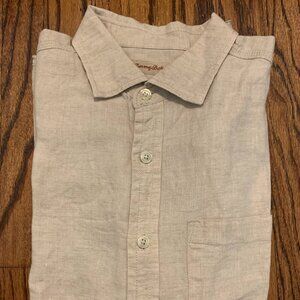 Tommy Bahama Linen Long Sleeve Shirt Size M